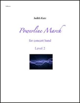 Powerline March Concert Band sheet music cover